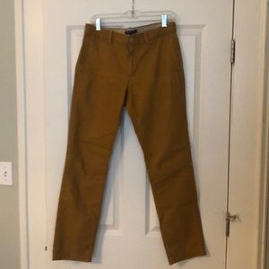 Banana Republic Mustard Chinos